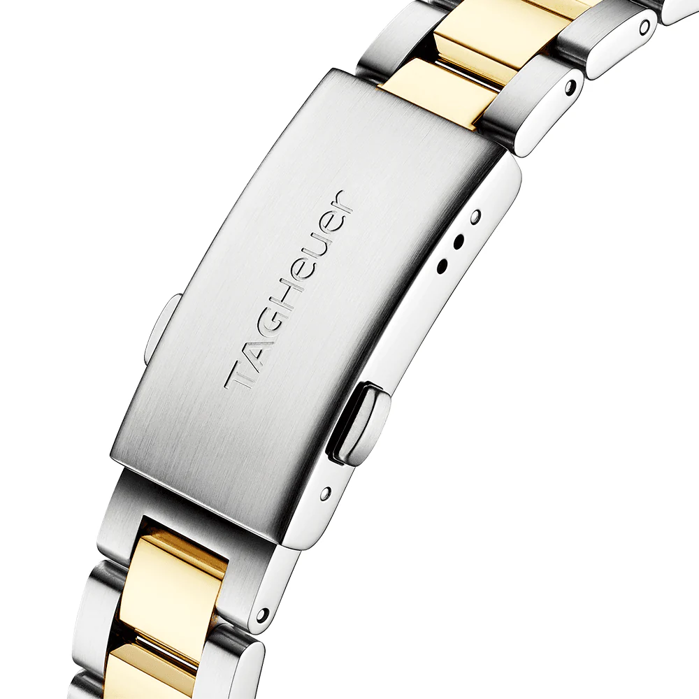 Aquaracer 32mm Two-Tone White Mother of Pearl Dial Ladies Watch - Image 5