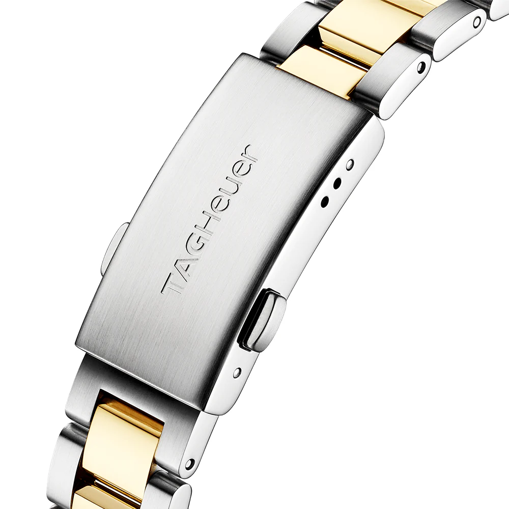 Aquaracer 32mm Two-Tone White Mother of Pearl Diamond Dial Watch - Image 5