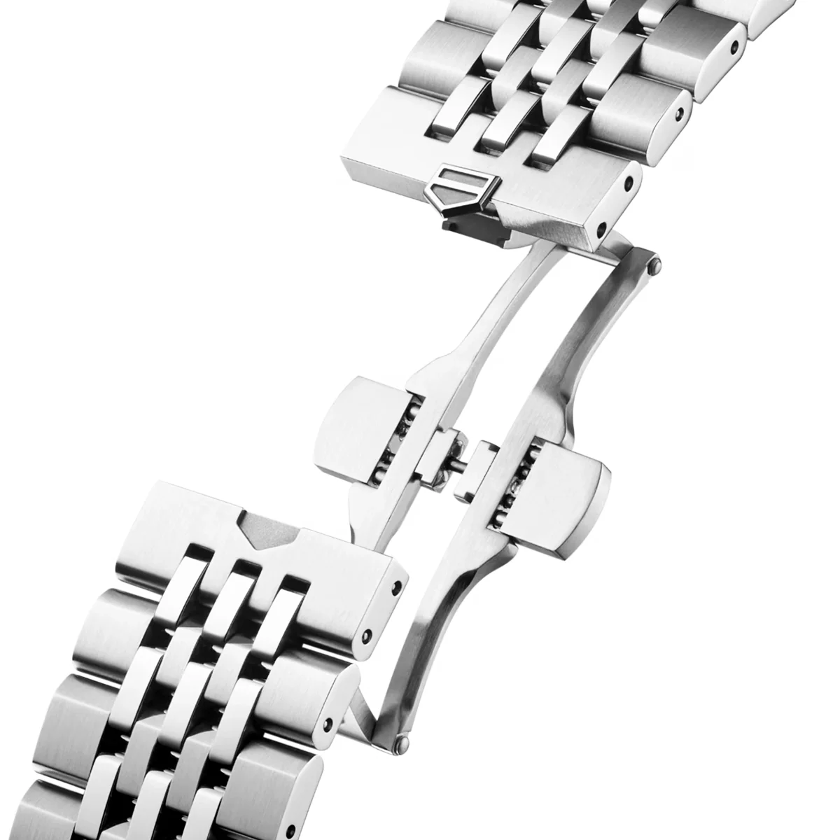 Carrera 41mm Blue Dial Automatic Chronograph Bracelet Watch - Image 3