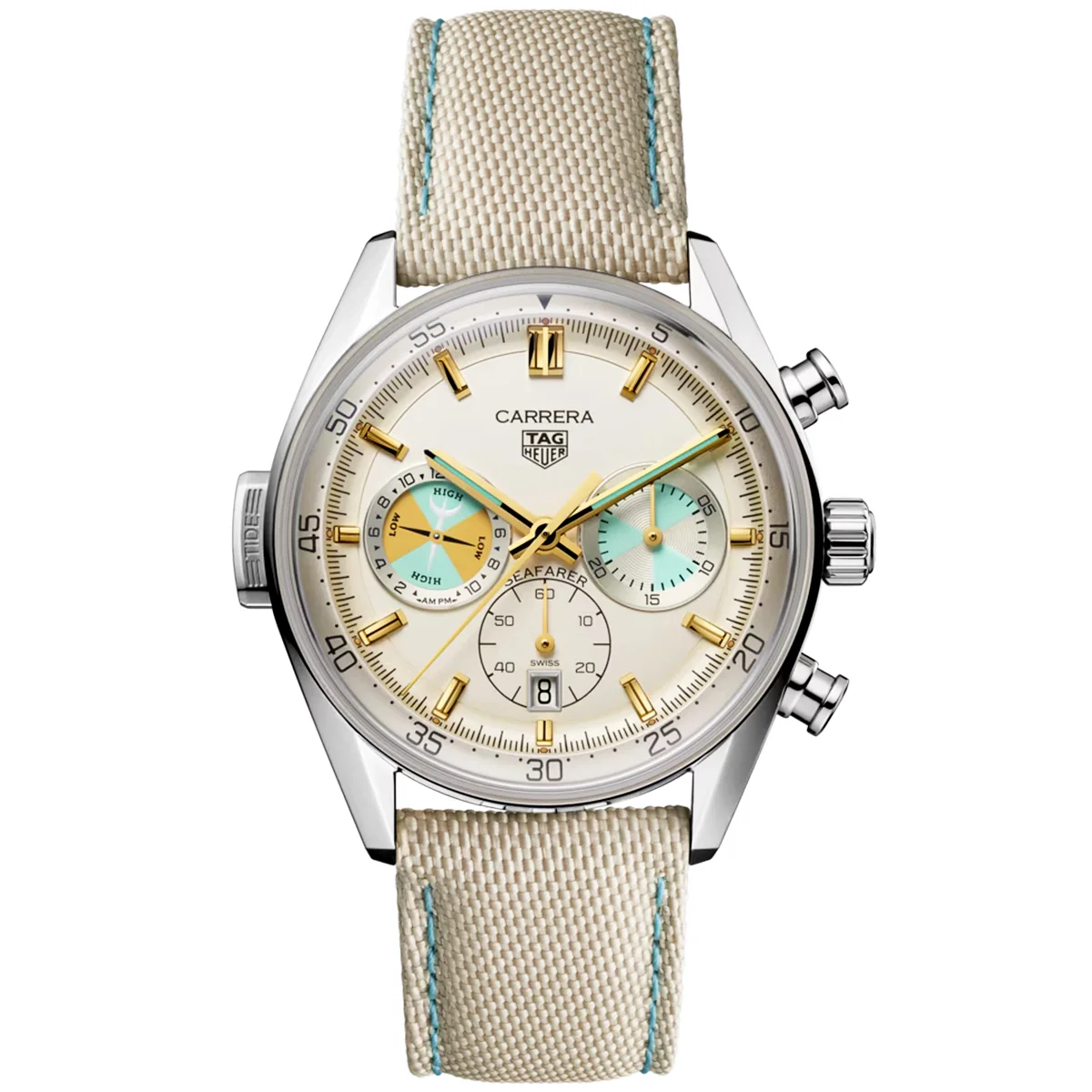 Carrera Chronograph 42mm Seafarer Edition Mens Automatic Watch - Image 6