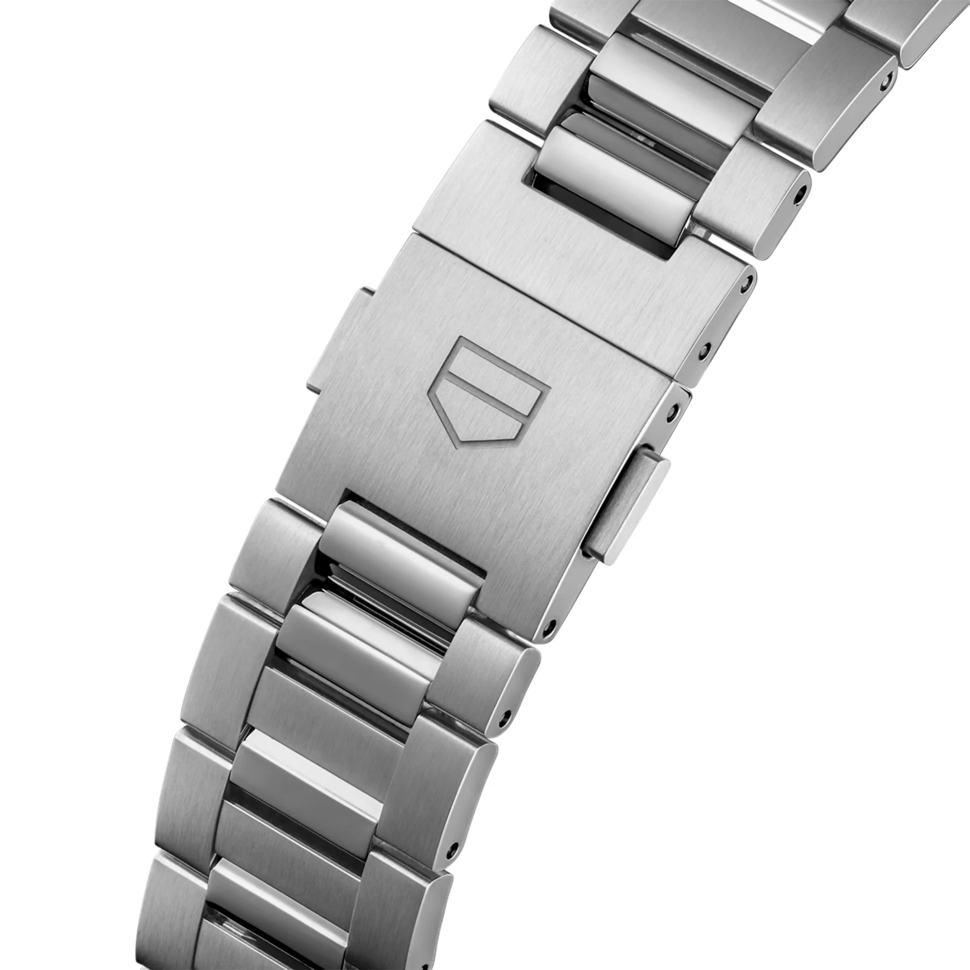 Carrera Chronograph 39mm Silver/Black Dial Automatic Bracelet Watch - Image 5