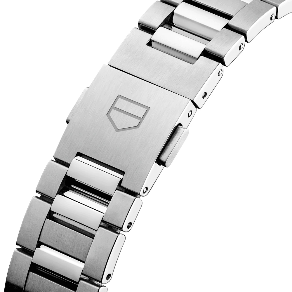 Carrera Date 36mm Vibrant Pink Diamond Dial Ladies Bracelet Watch - Image 3