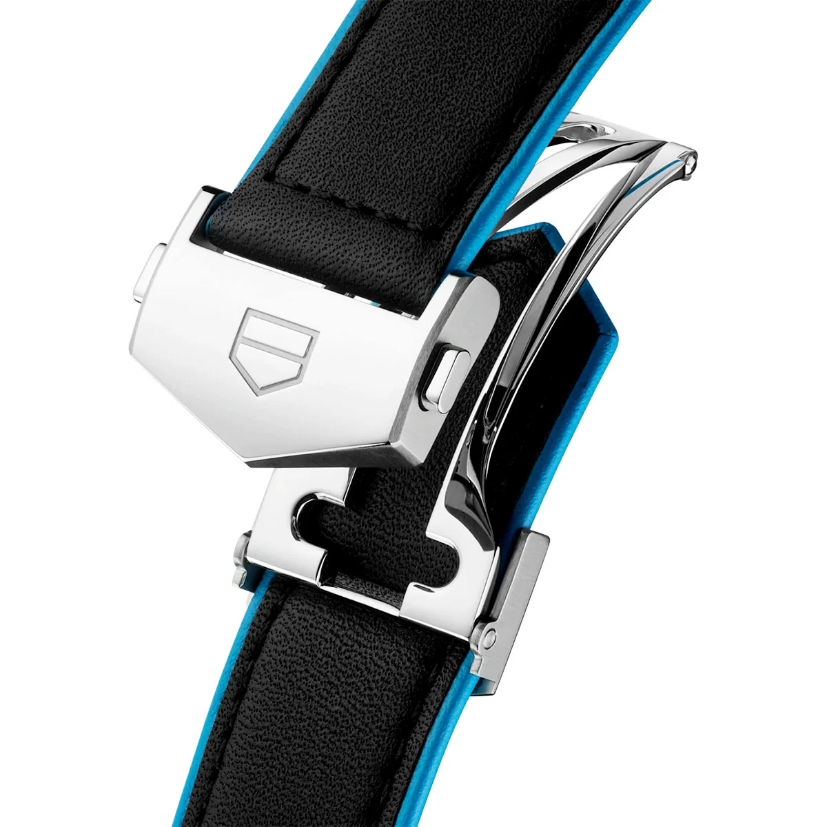 Carrera Day-Date 41mm Black Dial Automatic Strap Watch - Image 4