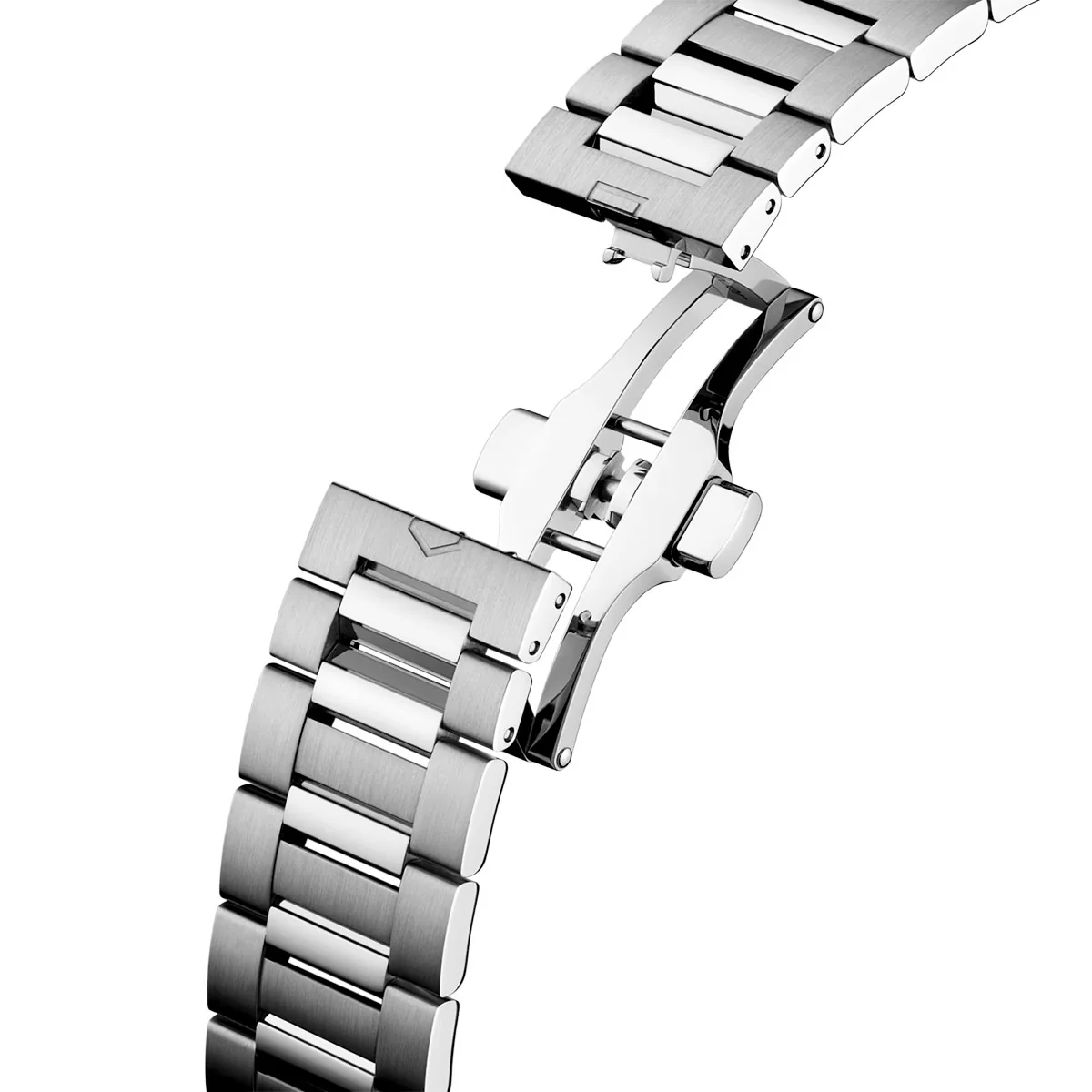 Carrera Day-Date 41mm Black/Rose Dial Automatic Bracelet Watch - Image 4