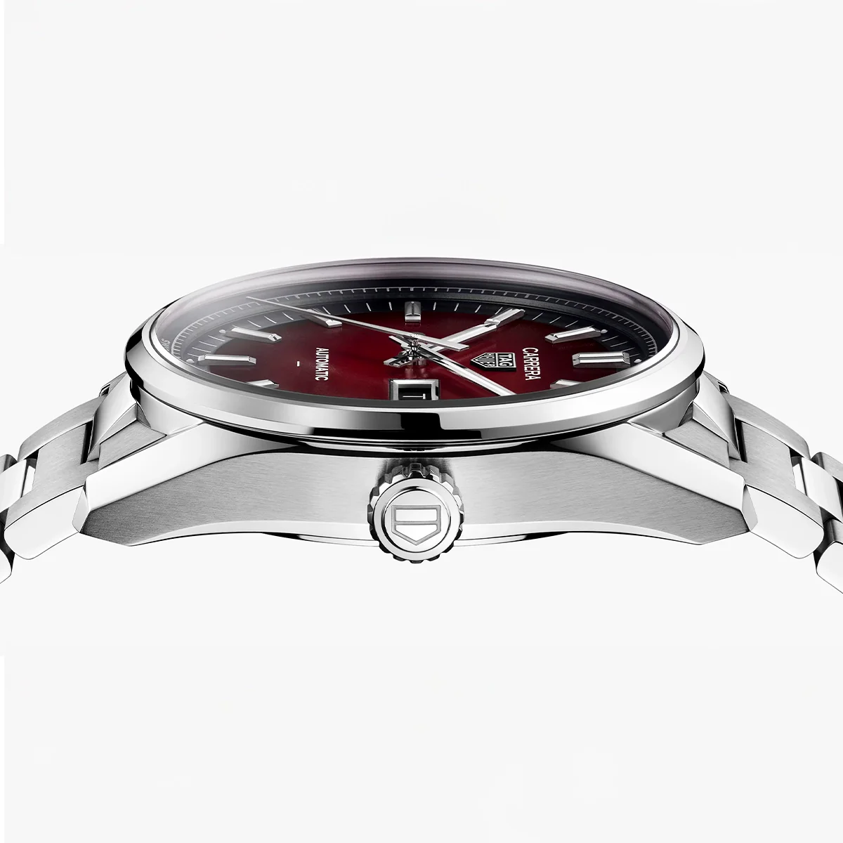 Carrera Day-Date 41mm Red Gradient Dial Mens Automatic Watch - Image 3