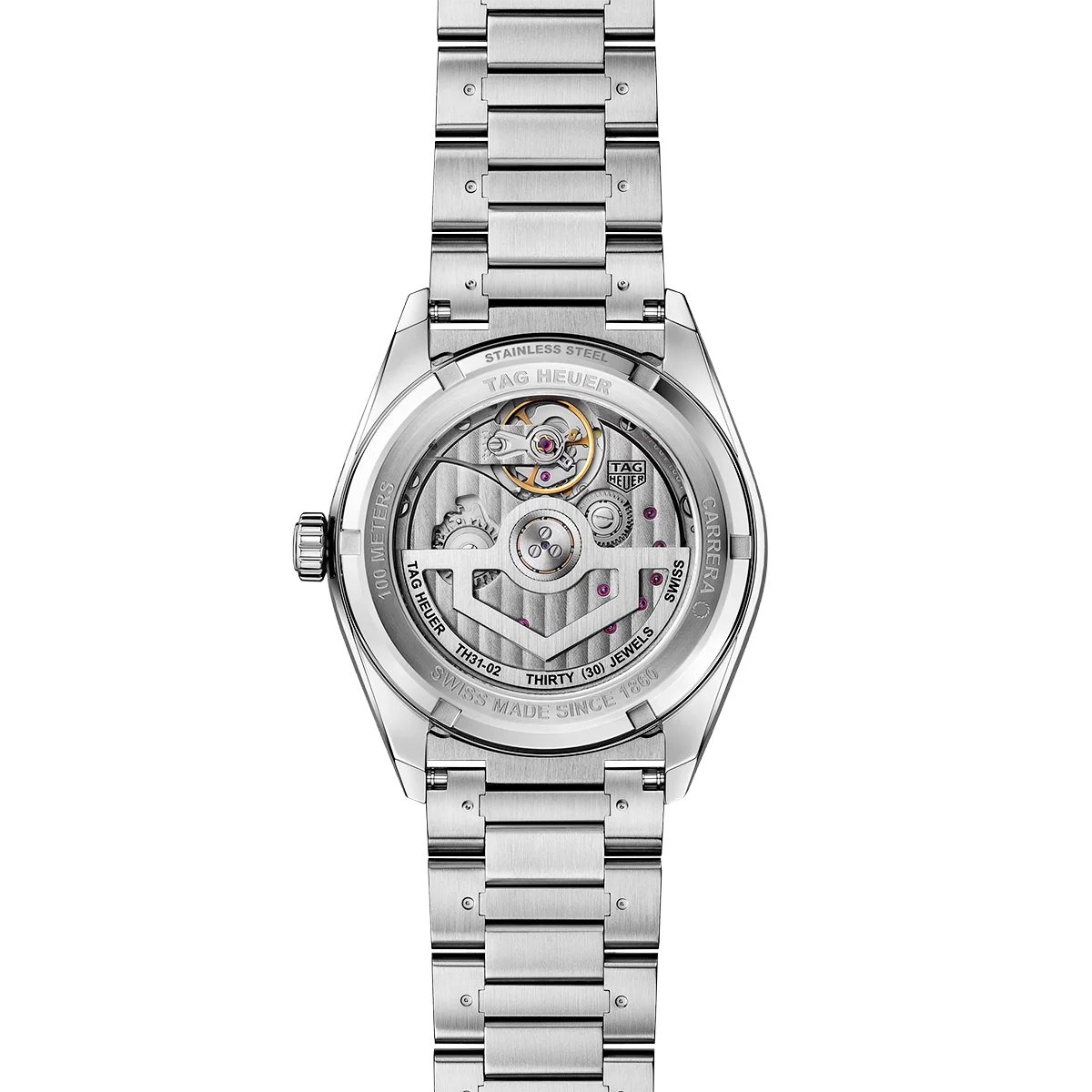 Carrera Day-Date 41mm Two-Tone Beige Dial Automatic Watch - Image 4