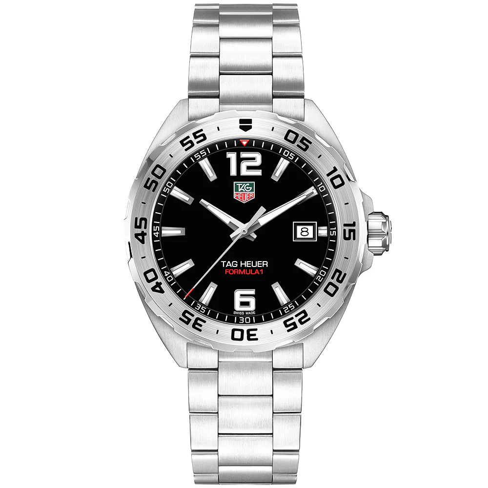 Formula 1 41mm Black Dial Men's Bracelet Watch - Image 5
