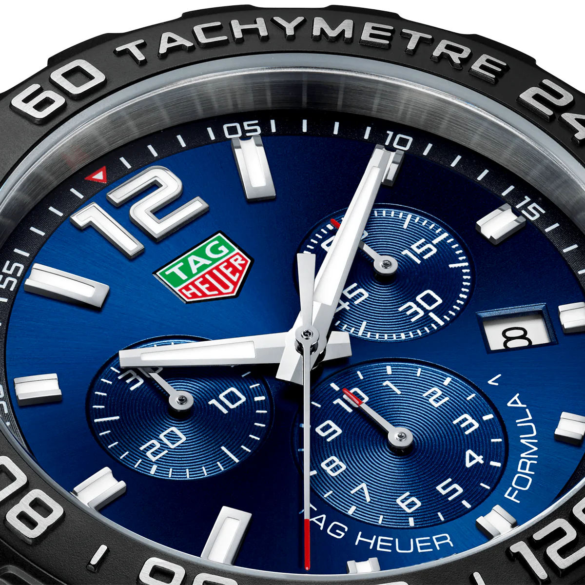 Formula 1 43mm Racing Blue Dial Men's Chronograph Bracelet Watch - Image 3