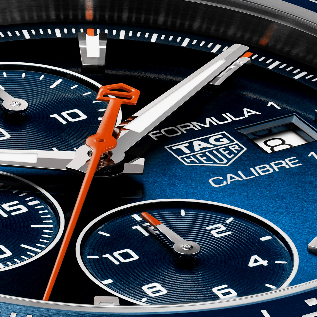 Formula 1 44mm Blue Dial Men's Automatic Chronograph Watch - Image 2