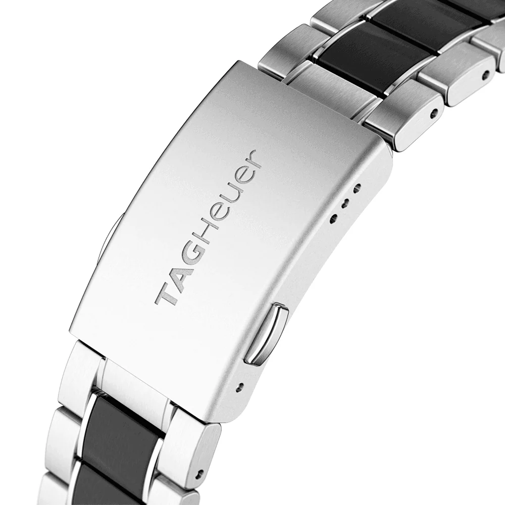 Formula 1 43mm Anthracite Dial Men's Automatic Two-Tone Bracelet Watch - Image 3