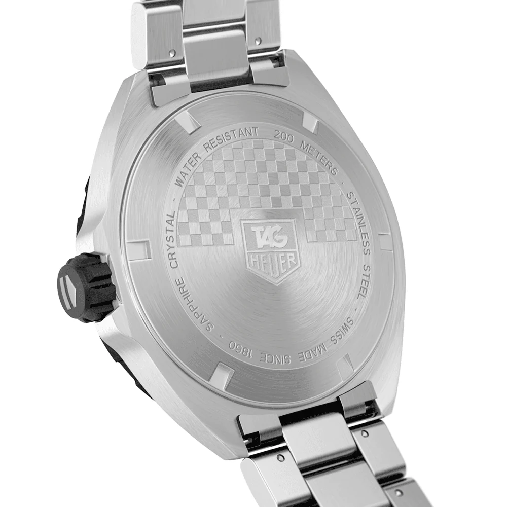 Formula 1 Black Dial & Bezel Men's Bracelet Watch - Image 3