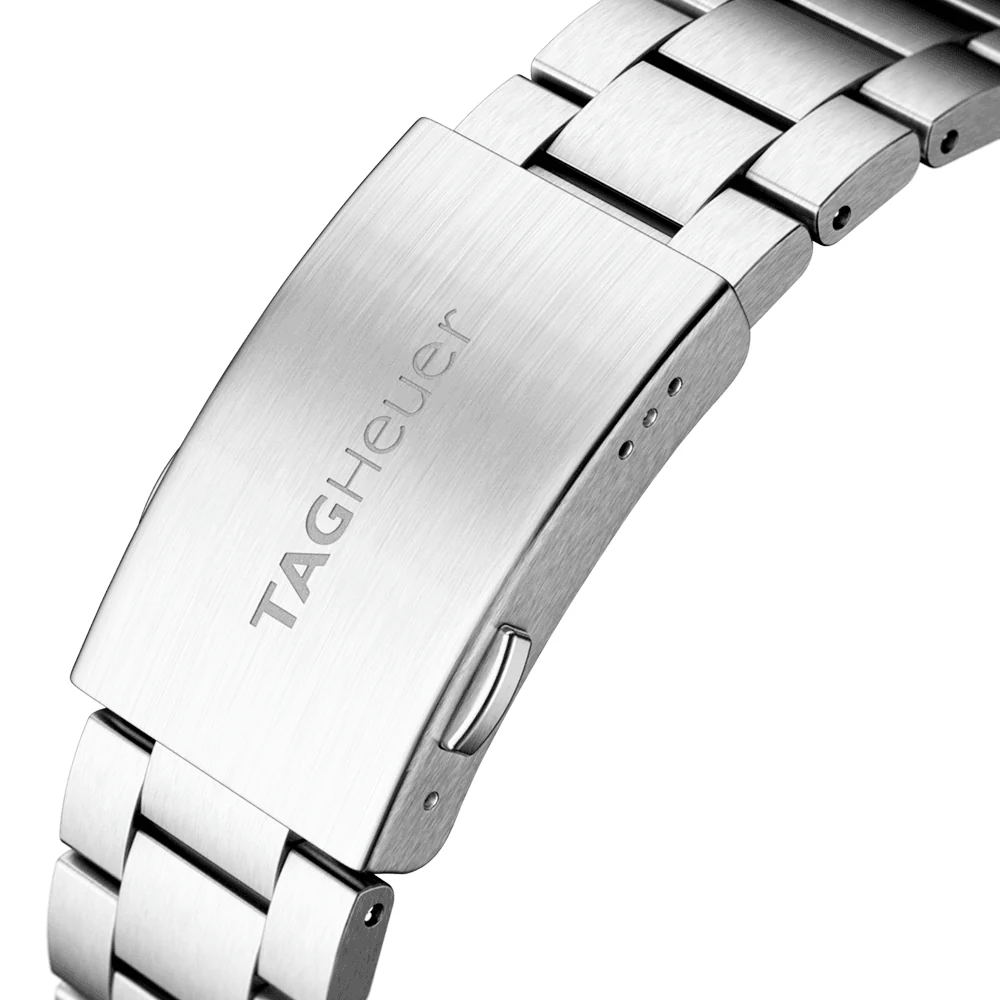 Formula 1 Black Dial & Bezel Men's Bracelet Watch - Image 4