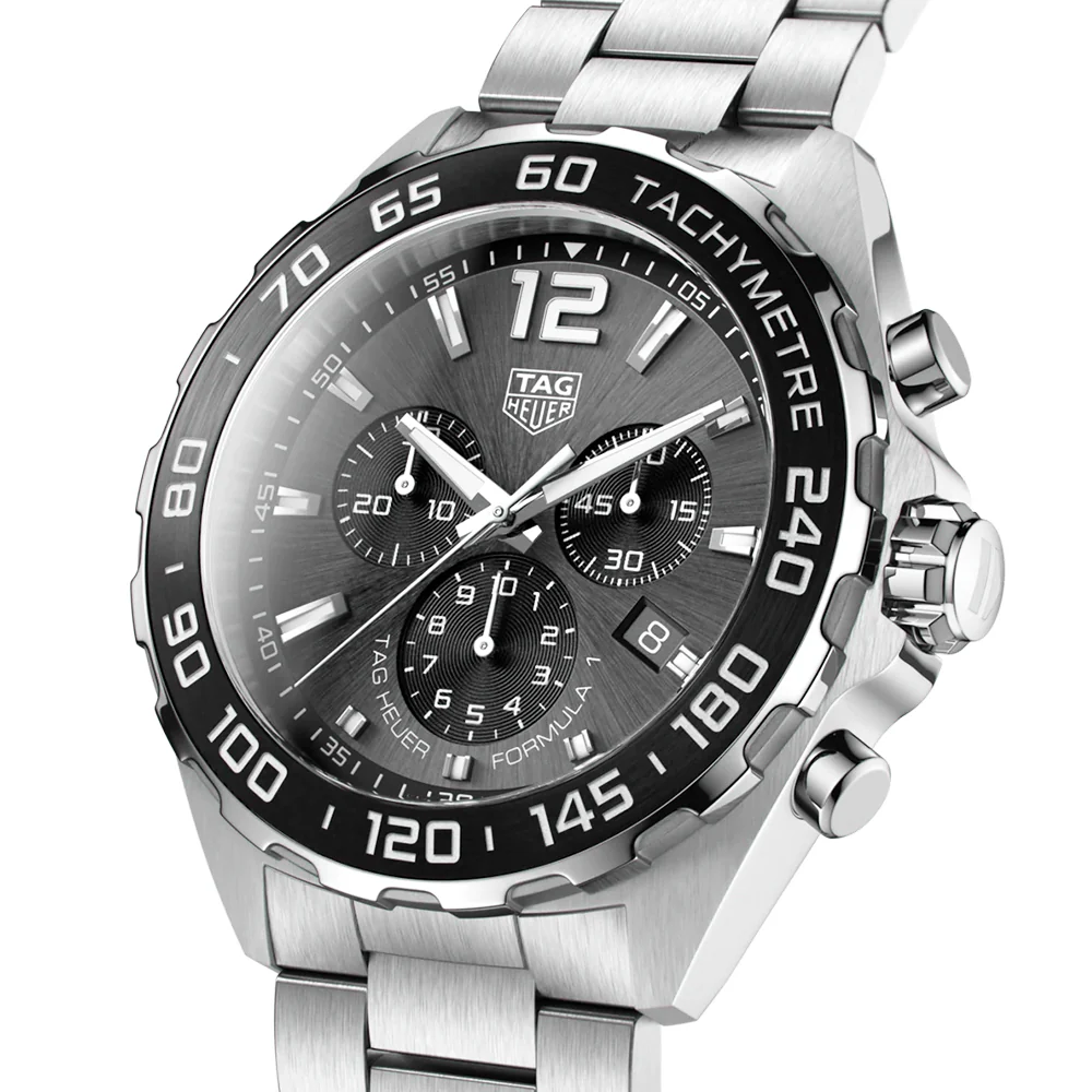Formula 1 43mm Anthracite/Black Dial Chronograph Watch - Image 2