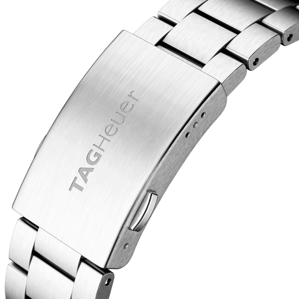 Formula 1 43mm Blue/Orange Dial Men's Bracelet Watch - Image 3