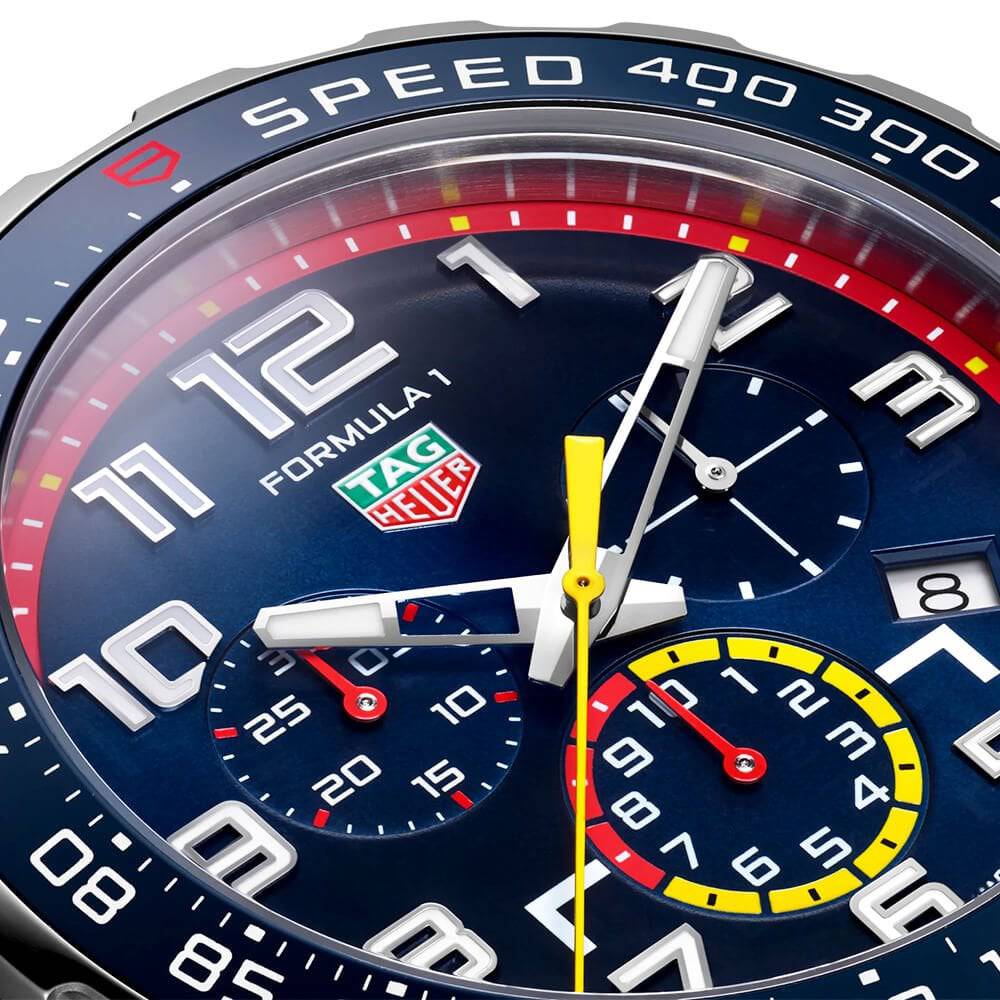 Formula 1 x Red Bull Racing Special Edition 43mm Blue Dial Bracelet Watch - Image 3
