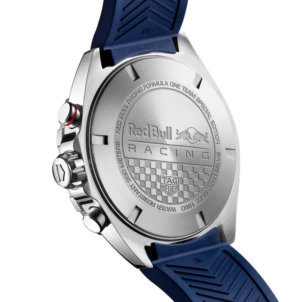 Formula 1 x Red Bull Racing Special Edition 43mm Blue Dial Rubber Strap Watch - Image 4