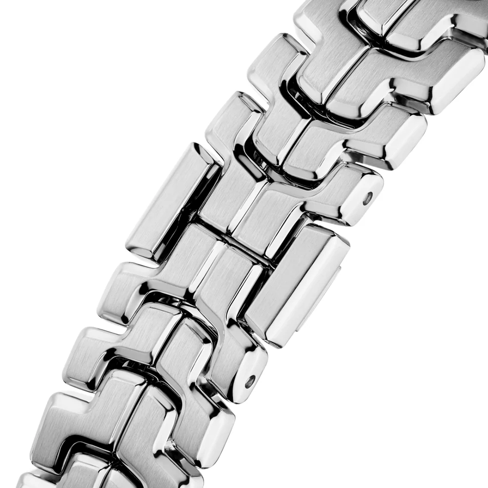 Link 32mm White Mother of Pearl Diamond Dial Ladies Watch - Image 4