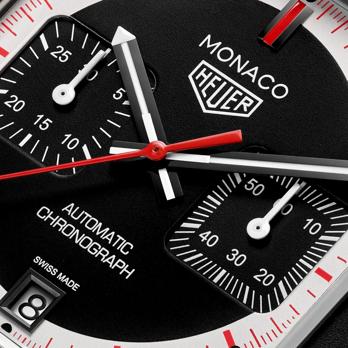 Monaco 39mm Limited Edition Stopwatch Chronograph Watch - Image 2