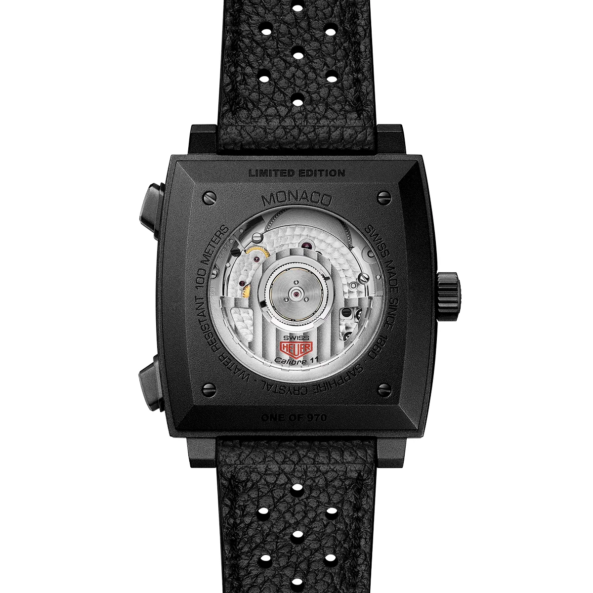 Monaco 39mm Limited Edition Stopwatch Chronograph Watch - Image 3