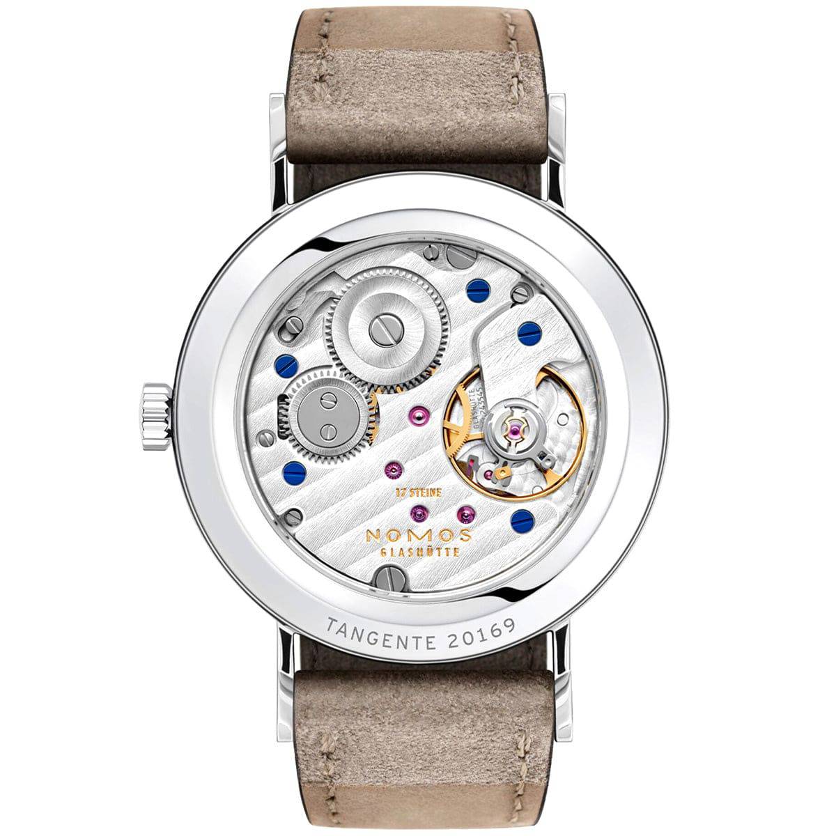 Tangente 33mm White Dial Manual-Wind Strap Watch - Image 3