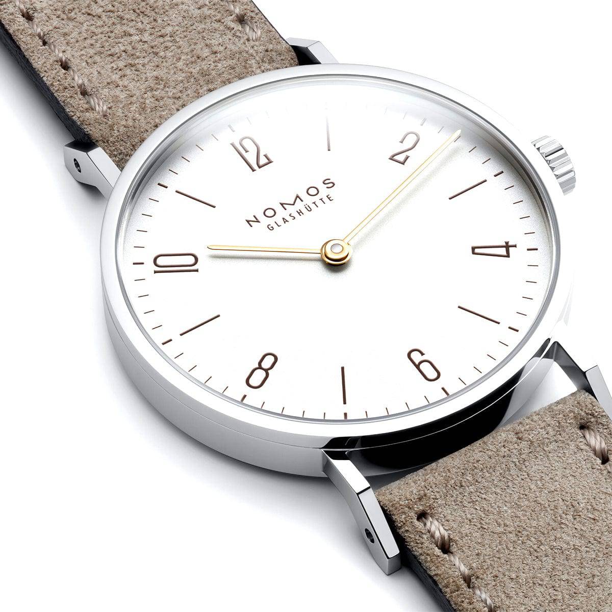 Tangente 33mm White Dial Manual-Wind Strap Watch - Image 4