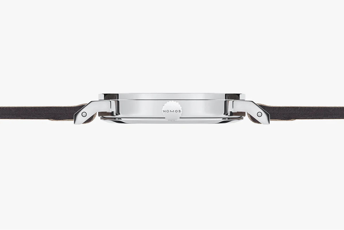Tangente 33mm White Manual Wind Watch - Image 8