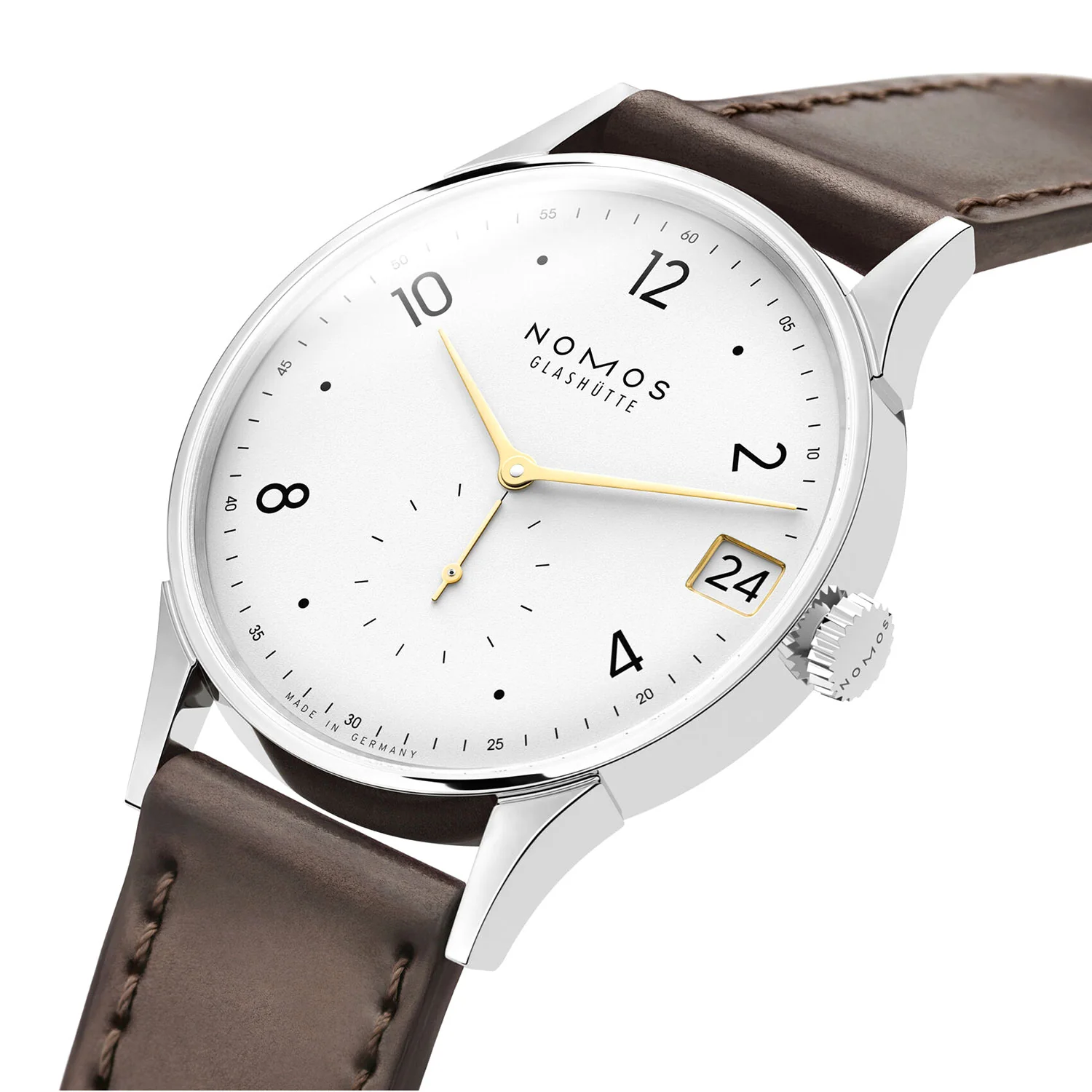Minimatik 39mm Date Gold Automatic Strap Watch - Image 5