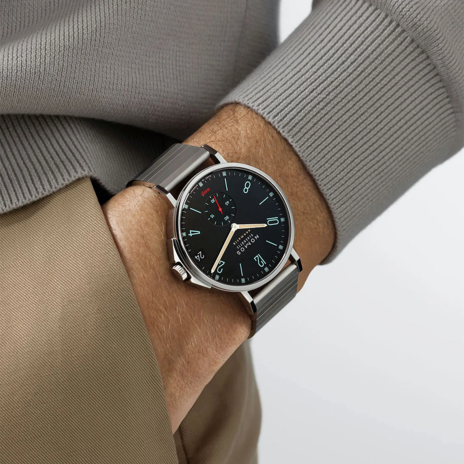 Tangente Sport Neomatik 42mm Date Marine Black Automatic Watch - Image 2