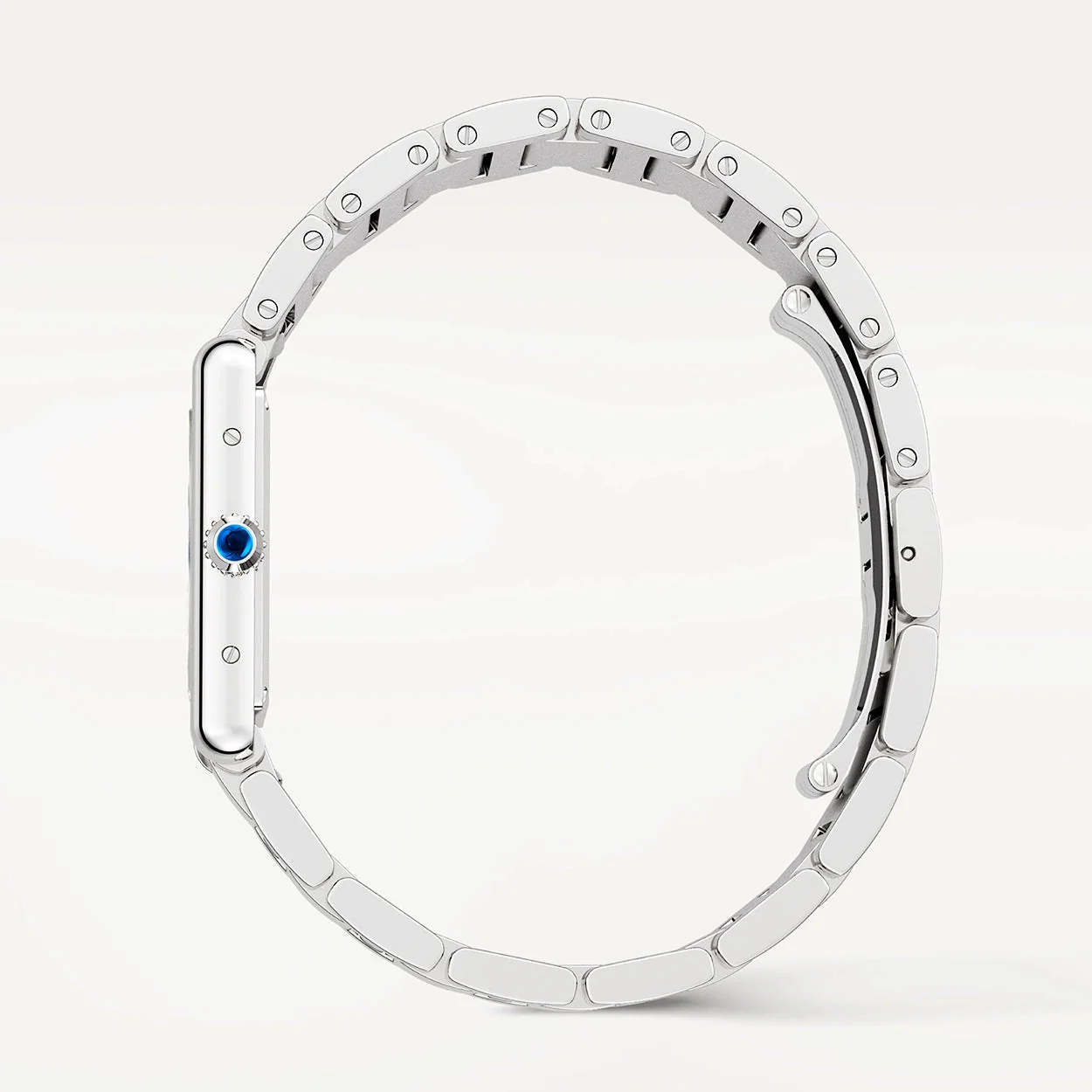 Tank Must Large Steel Bracelet Watch - Image 8