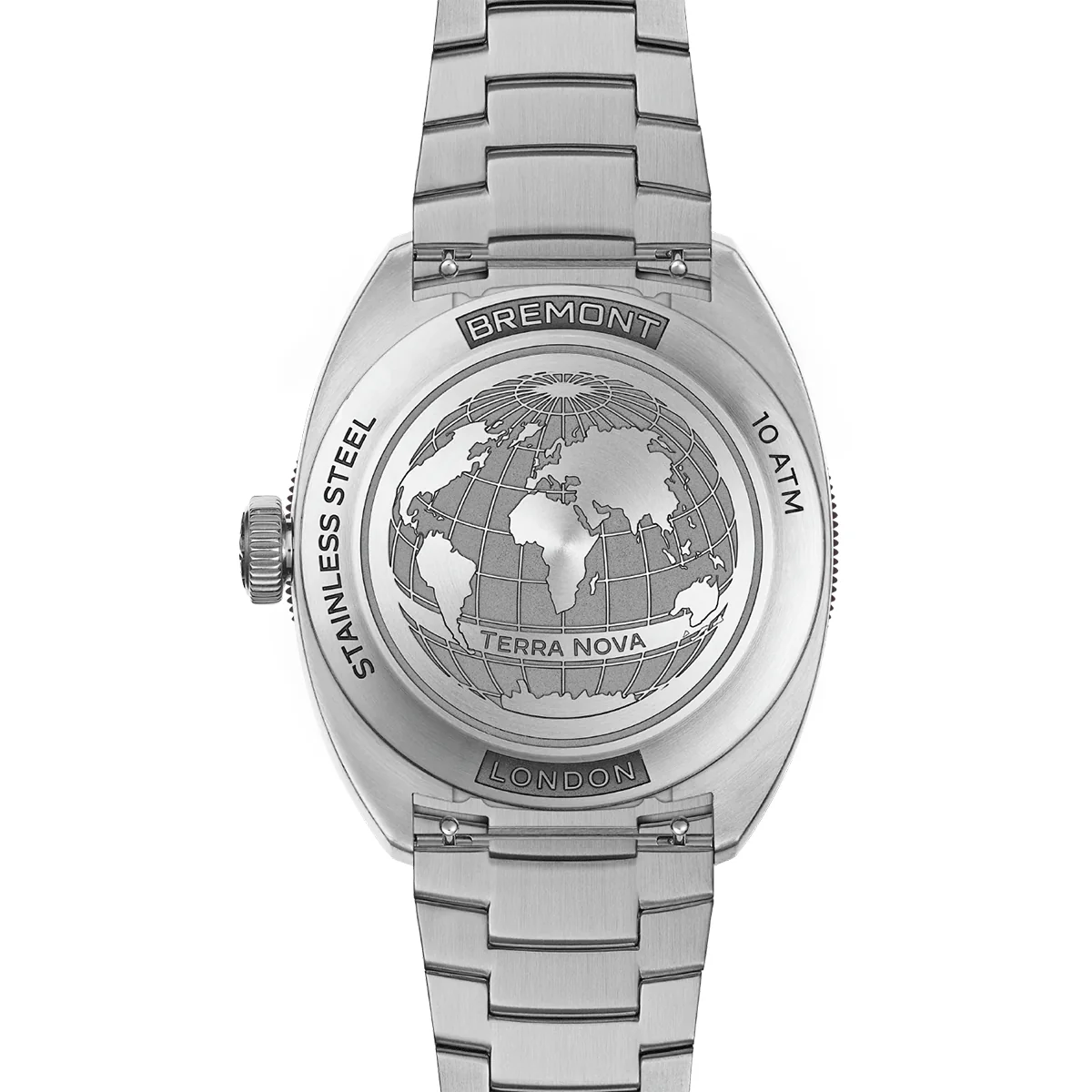 Terra Nova 40mm Turning Bezel Black Dial Automatic Bracelet Watch - Image 4