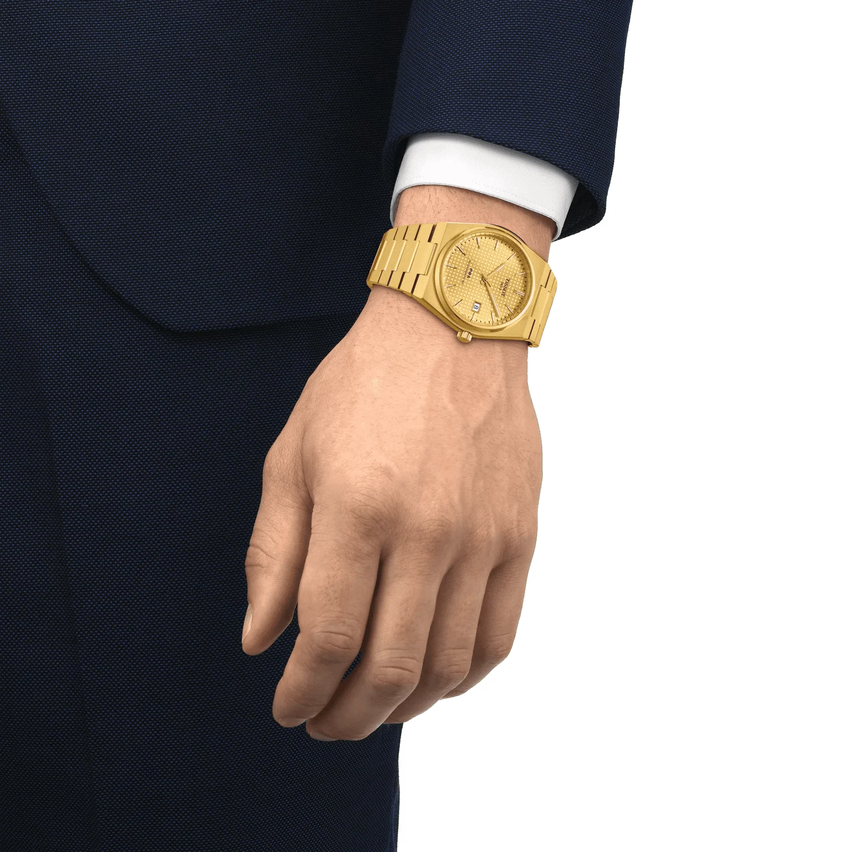 PRX 40mm Yellow Gold PVD Bracelet Automatic Watch - Image 2