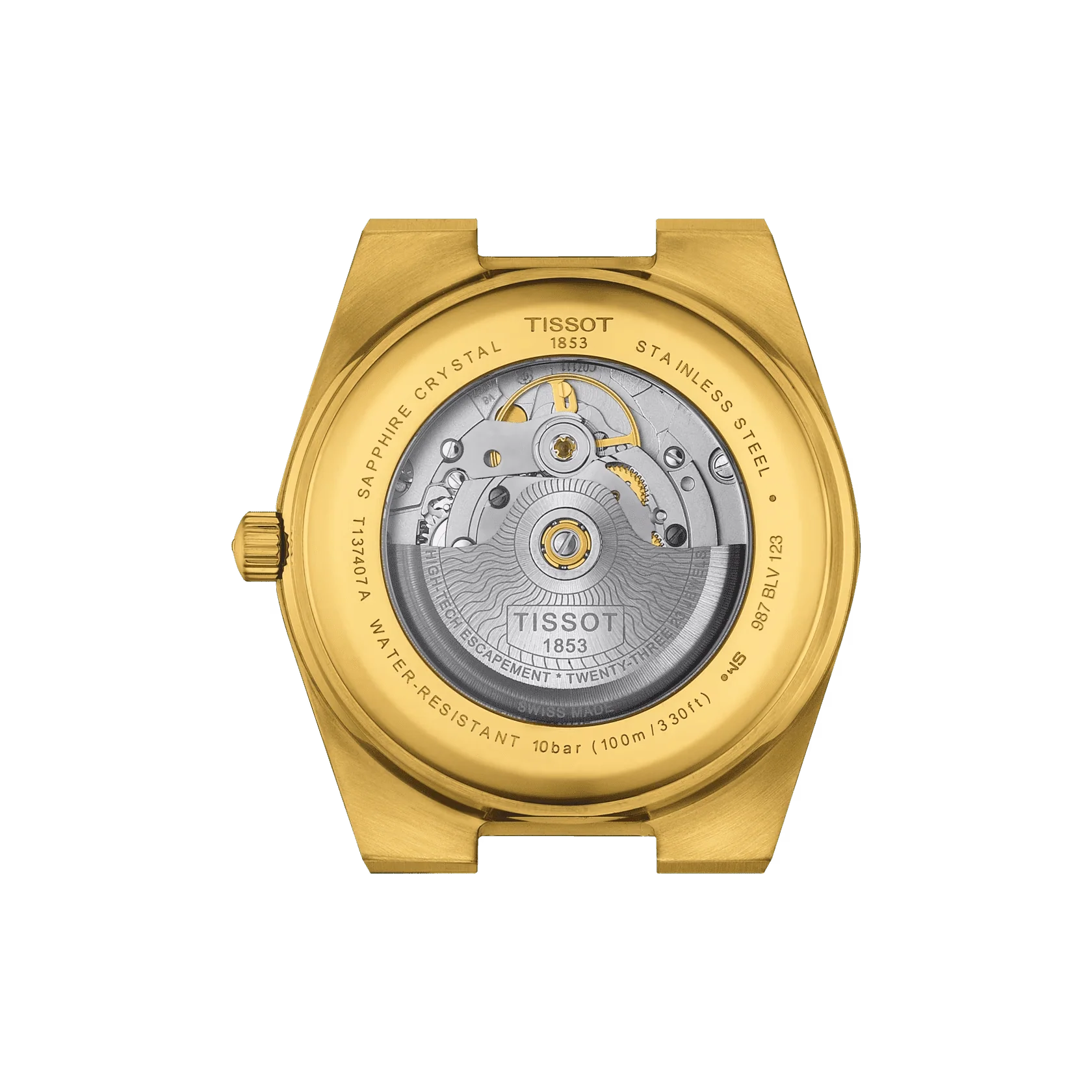 PRX 40mm Yellow Gold PVD Bracelet Automatic Watch - Image 5