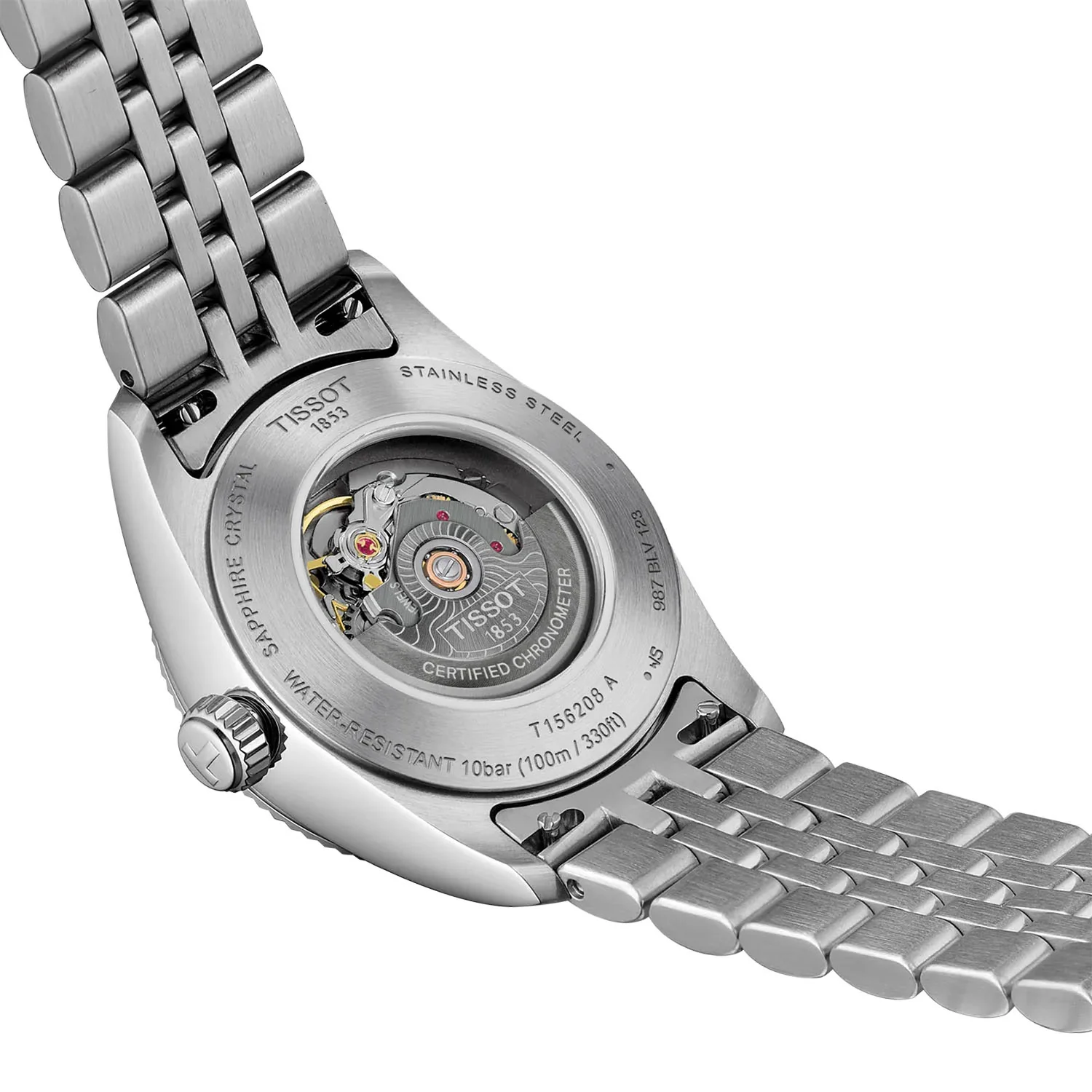 Ballade 30mm Ice Blue Dial Steel Bracelet Ladies Automatic Watch - Image 4