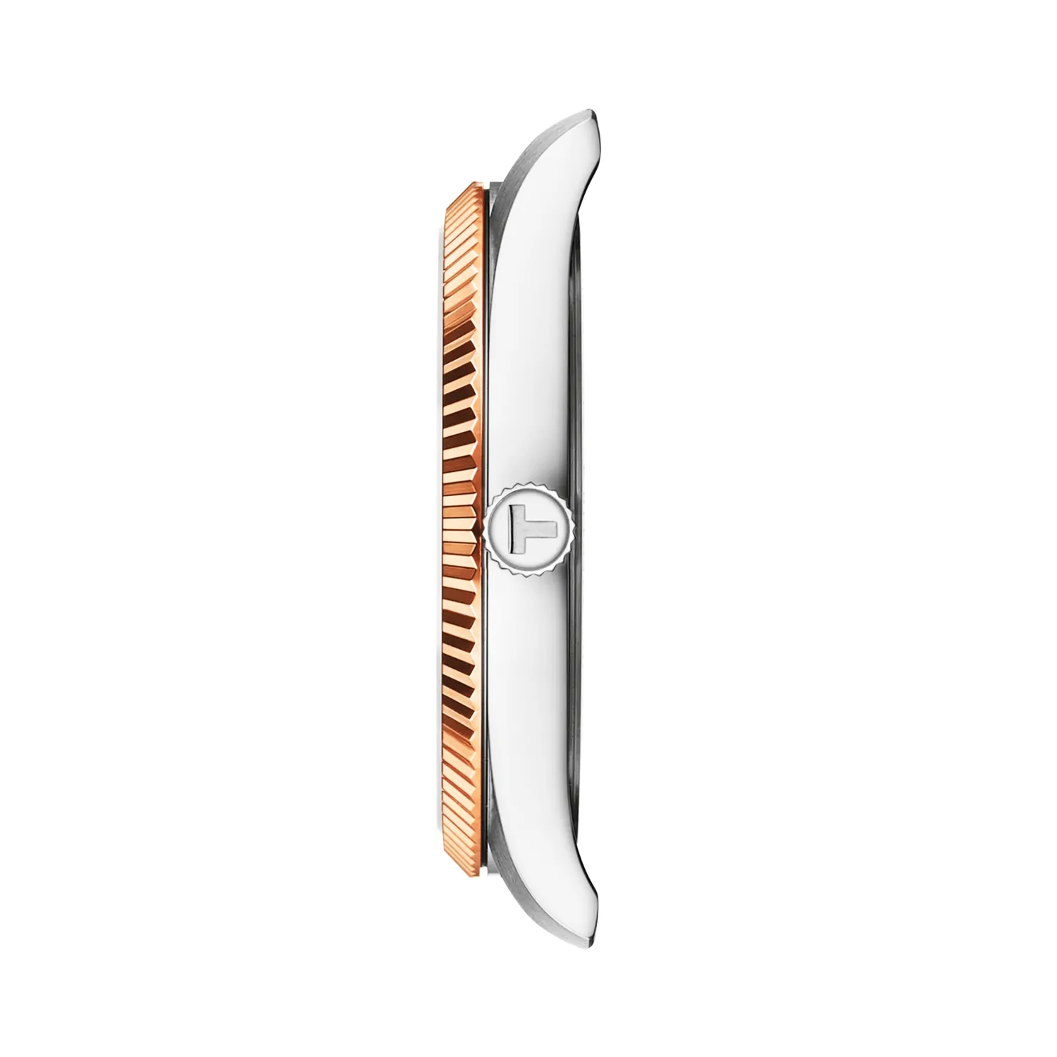 Ballade 40mm Brown Dial Two-Tone Bracelet Mens Watch - Image 4