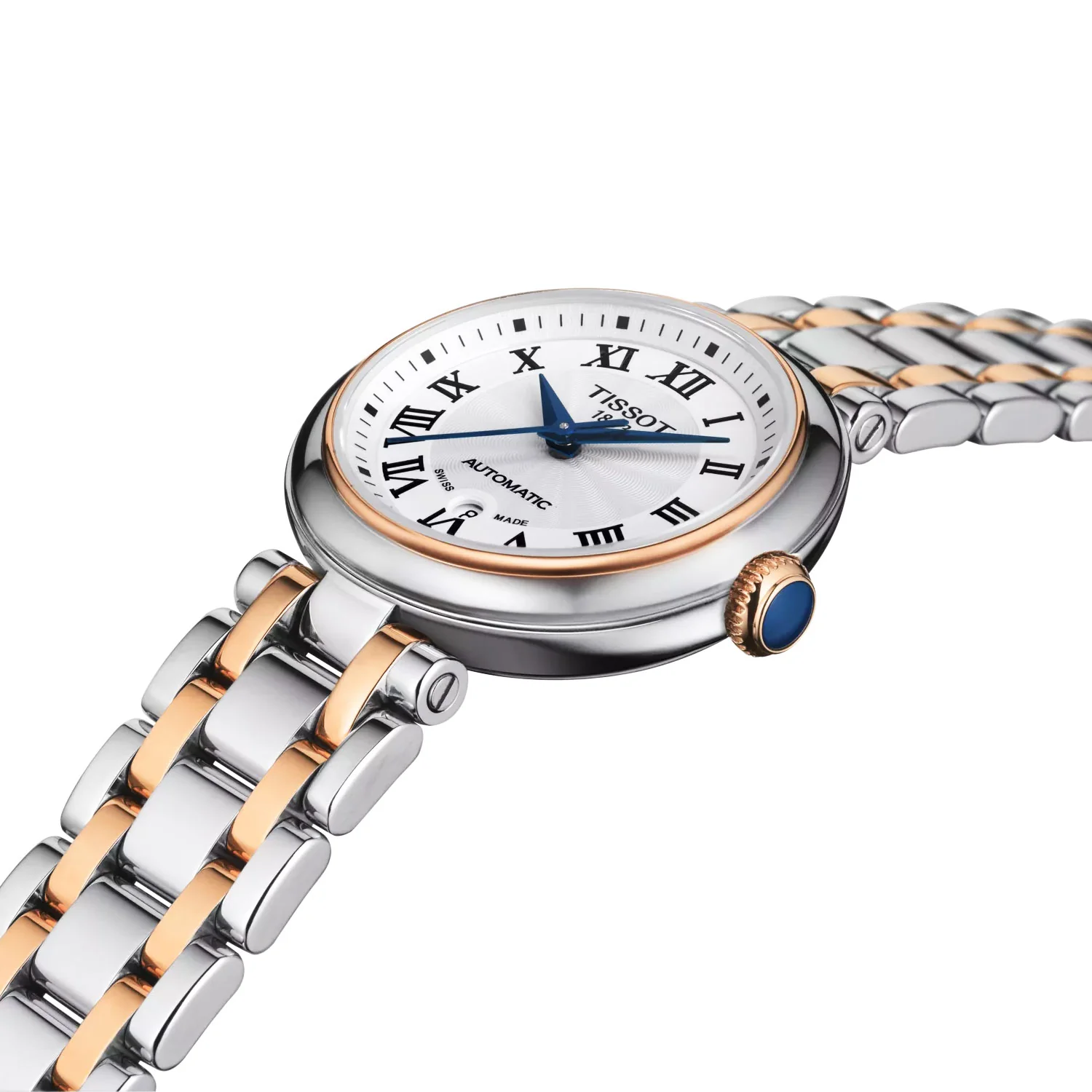 Bellissima 29mm White Dial Two-Tone Bracelet Ladies Automatic Watch - Image 3