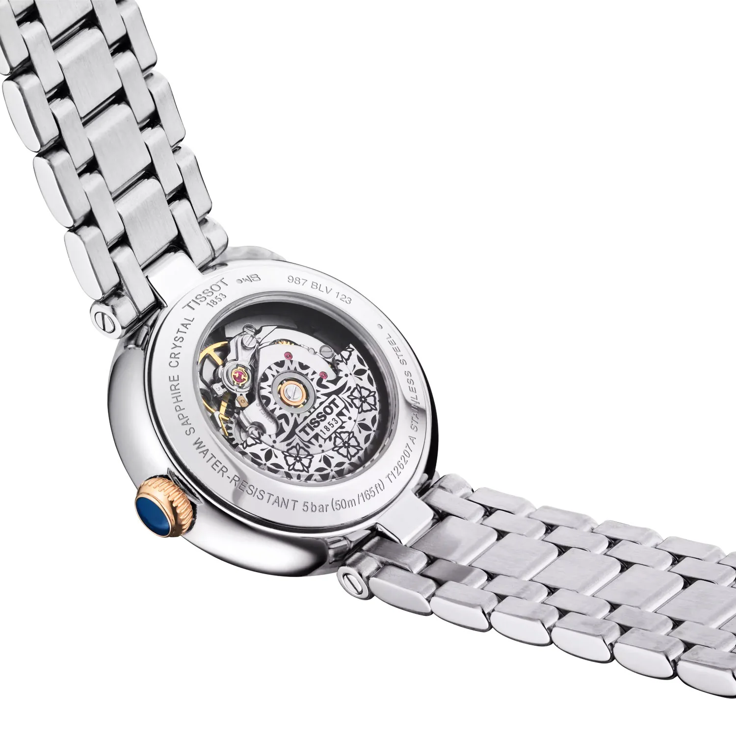 Bellissima 29mm White Dial Two-Tone Bracelet Ladies Automatic Watch - Image 4
