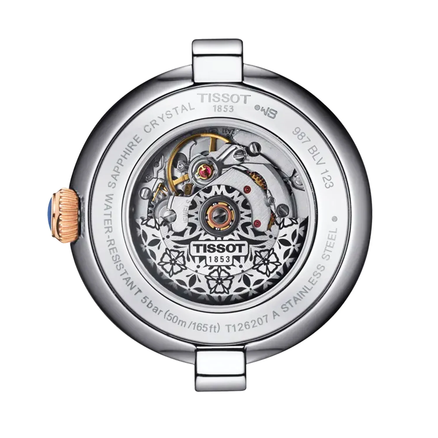 Bellissima 29mm White Dial Two-Tone Bracelet Ladies Automatic Watch - Image 7