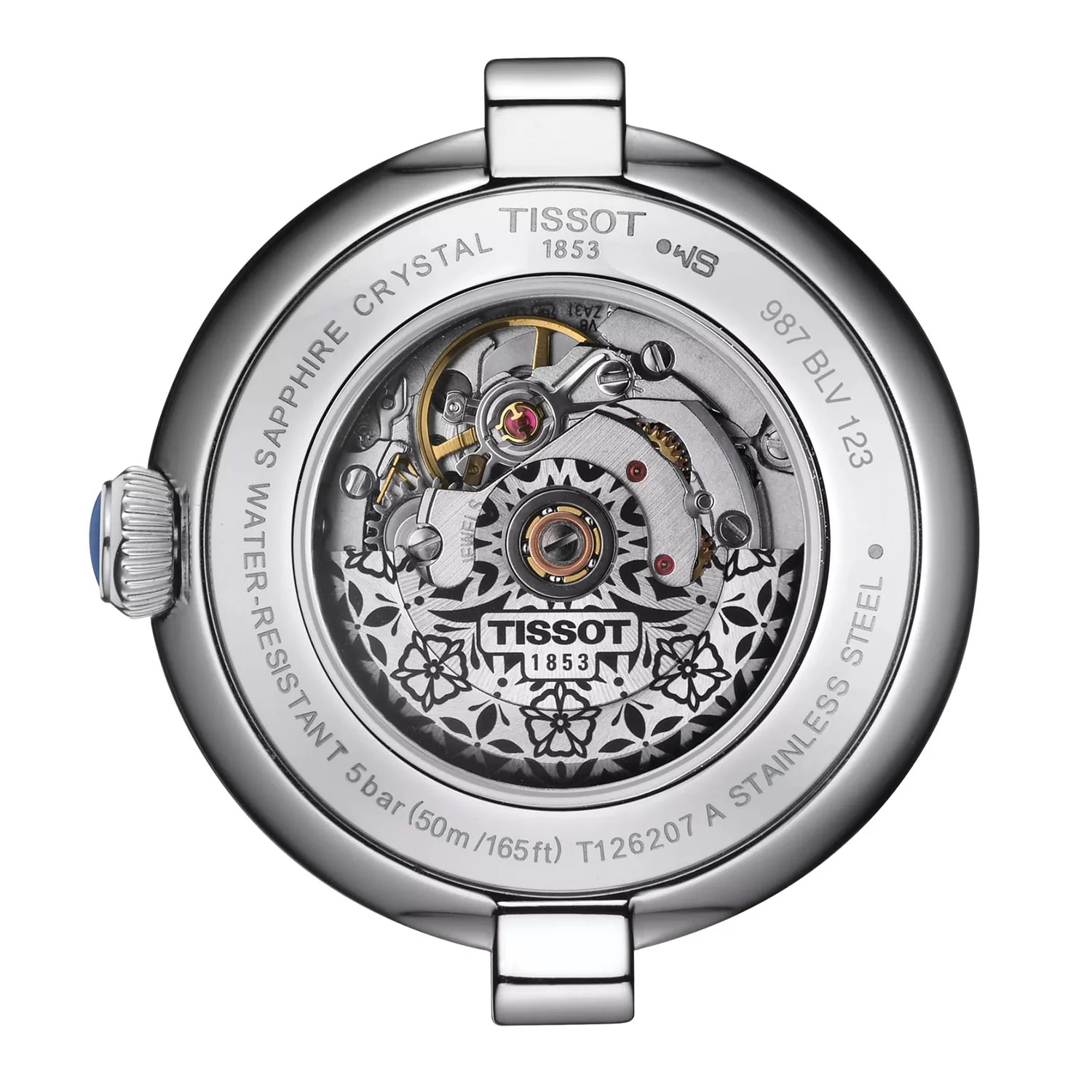 Bellissima 29mm White Dial Steel Bracelet Ladies Automatic Watch - Image 3