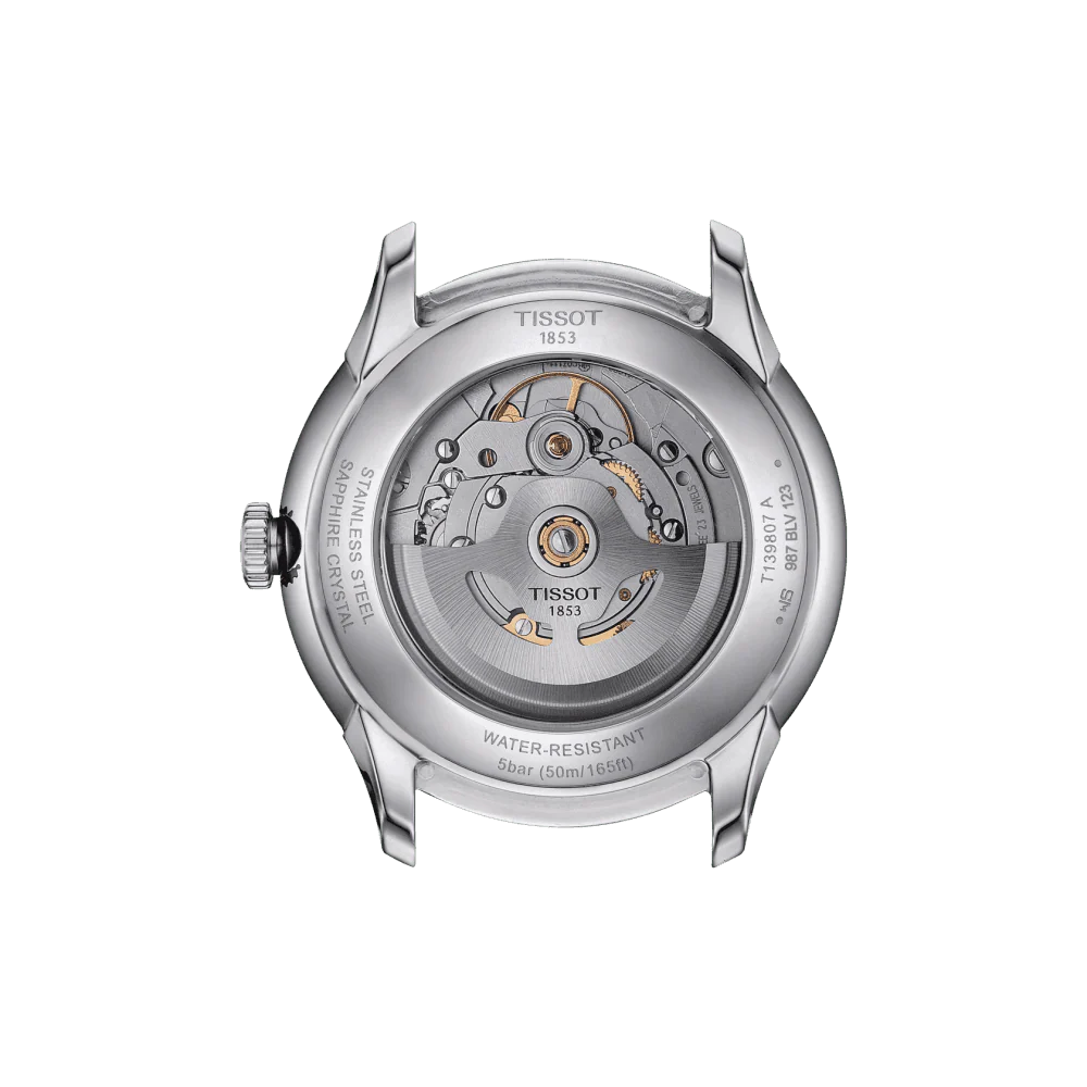 Chemin des Tourelles 39mm Grey Dial Steel Bracelet Mens Automatic Watch - Image 3