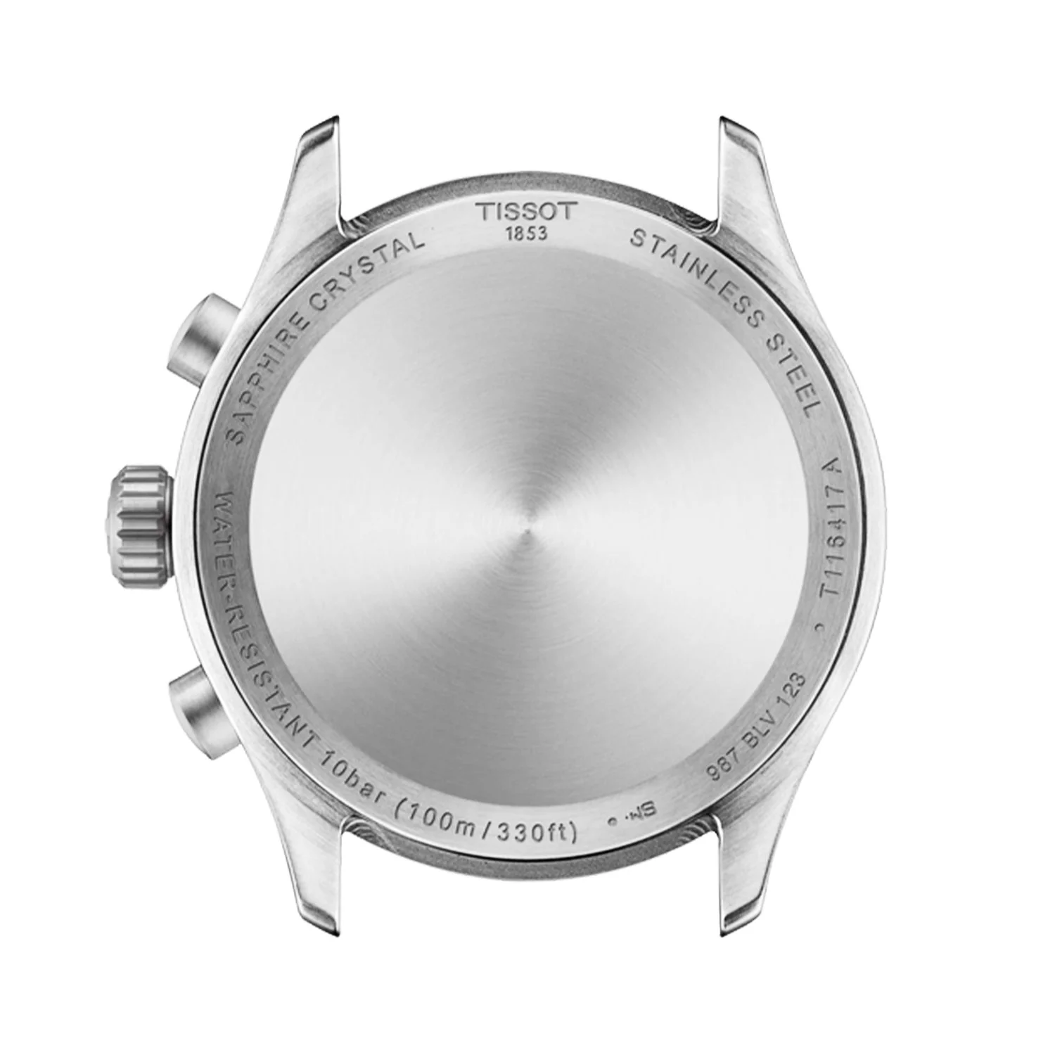 Chrono L 42mm Black Dial Beige Strap Mens Watch - Image 5