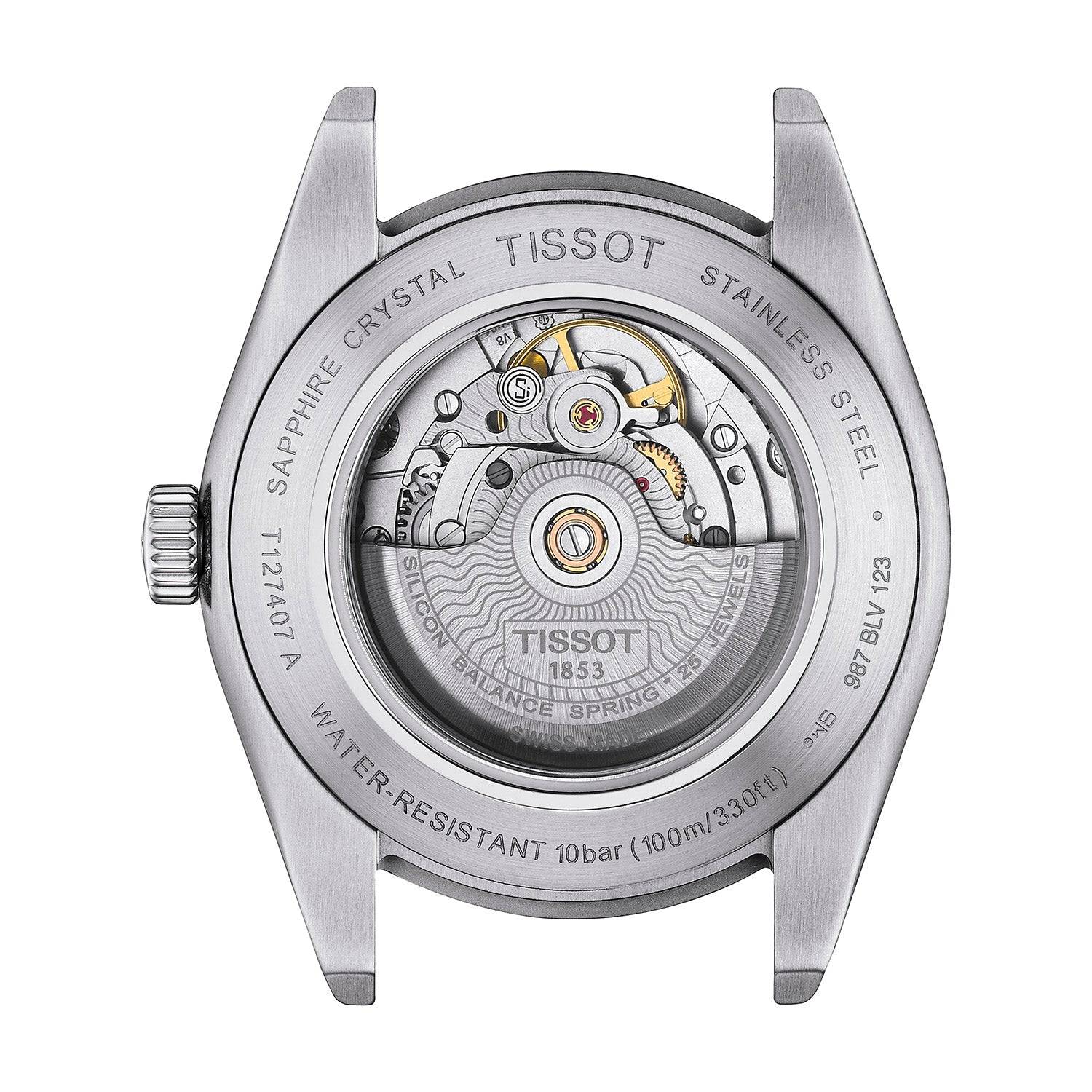 Gentleman 40mm Green Dial Steel Bracelet Automatic Watch - Image 5