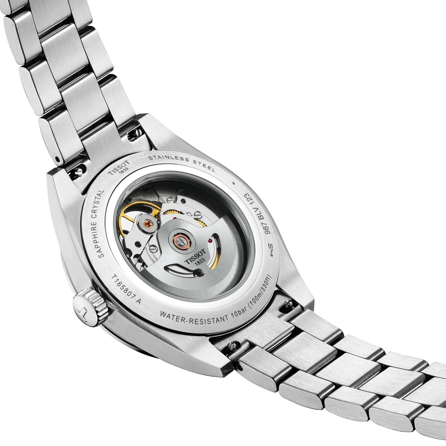 Gentleman 38mm Blue Dial Steel Bracelet Automatic Mens Watch - Image 4