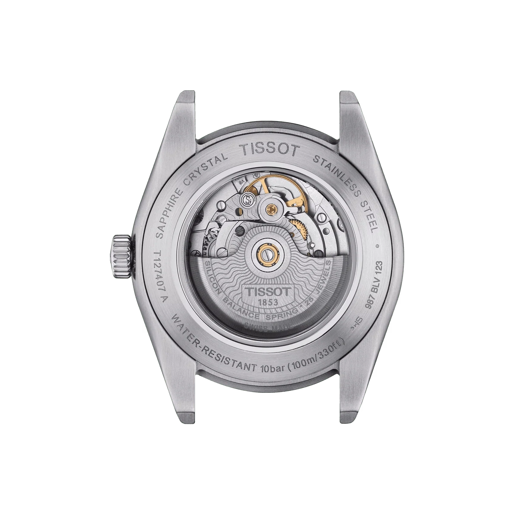 Gentleman Ice Blue Dial Steel Bracelet Automatic Watch - Image 5