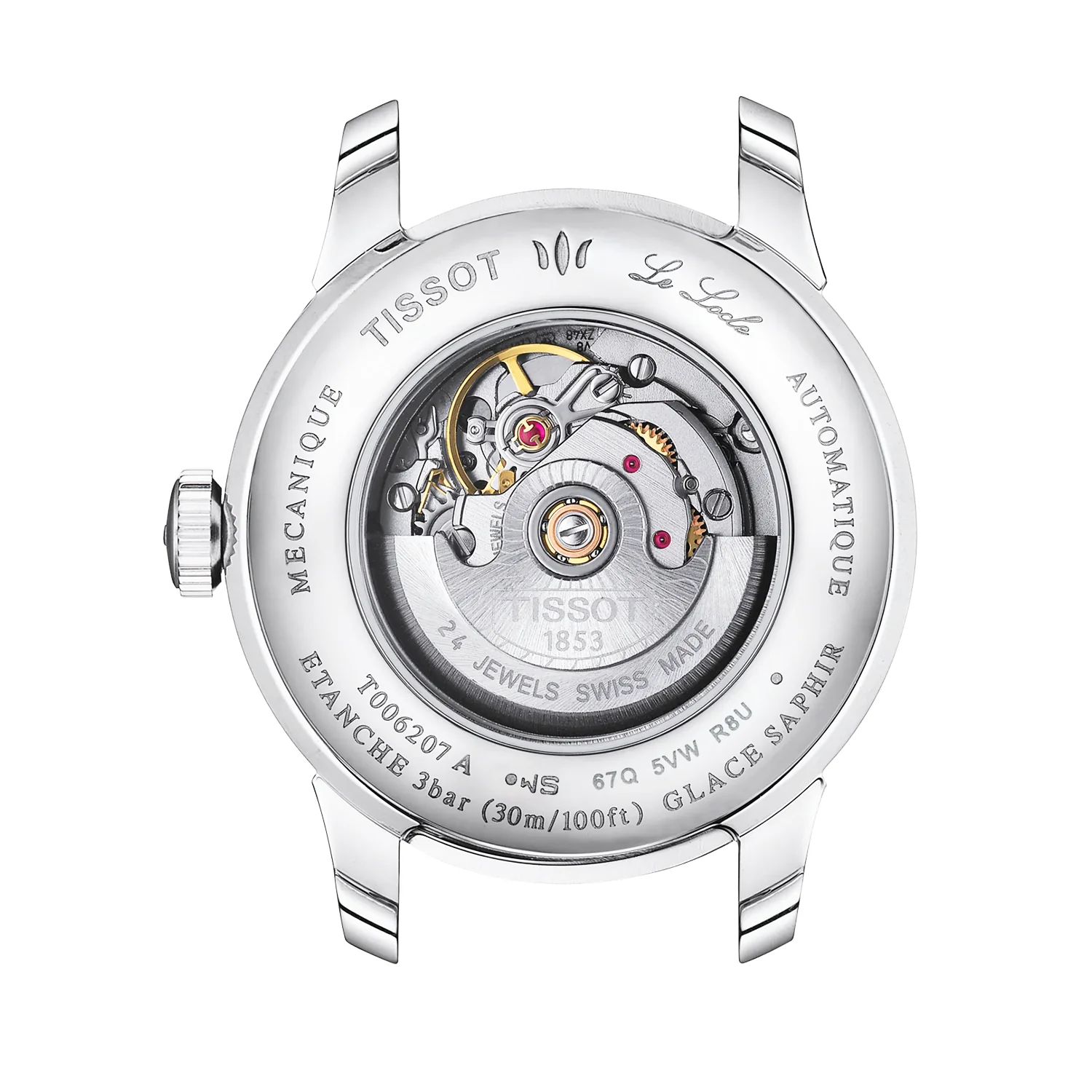 Le Locle 29mm Black Dial Steel Bracelet Automatic Watch - Image 3