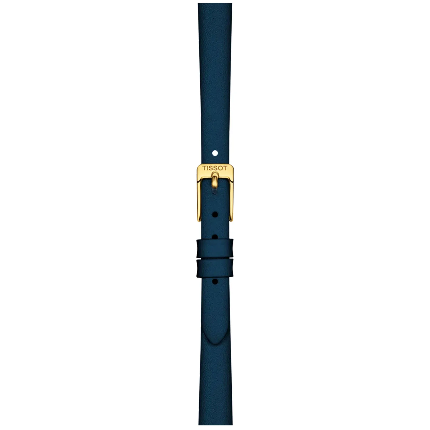 Lovely 19.5mm Blue Dial Yellow PVD Blue Strap Watch - Image 3