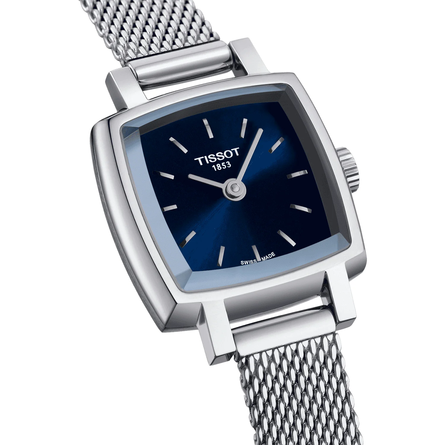 Lovely Square 20mm Blue Dial Ladies Watch - Image 3