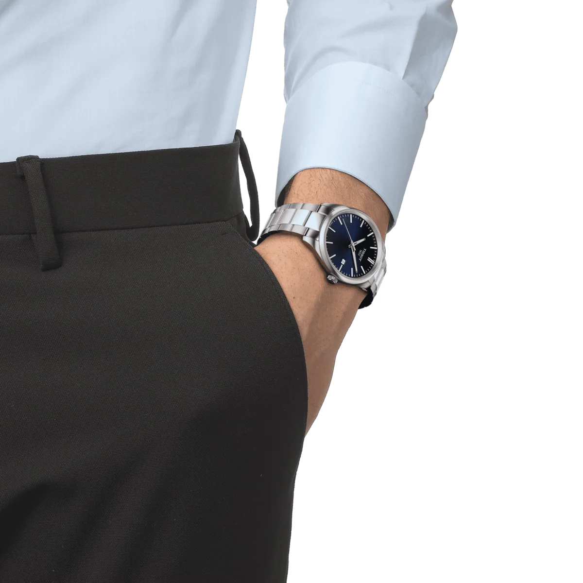 PR 100 40mm Blue Dial Steel Bracelet Watch - Image 2