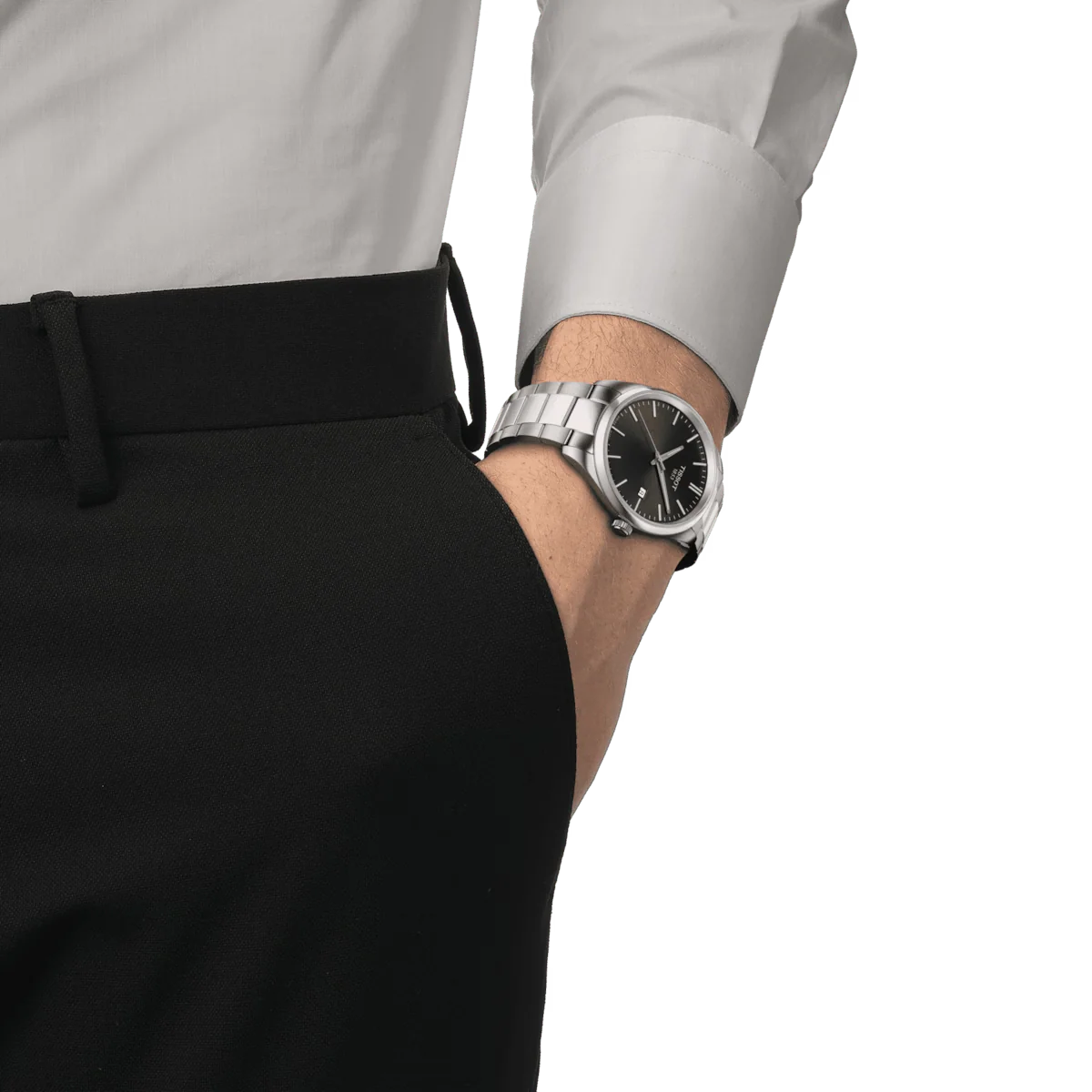 PR 100 40mm Green Dial Steel Bracelet Watch - Image 2