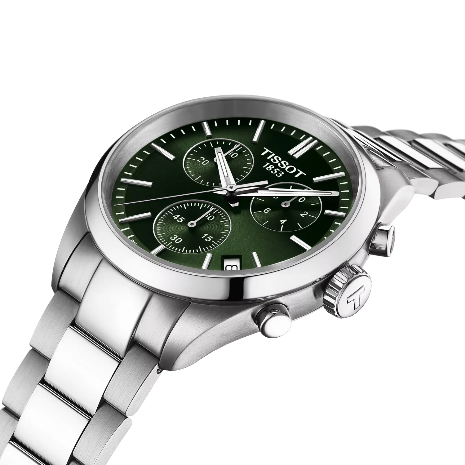 PR 100 40mm Green Dial Chronograph Mens Watch - Image 3