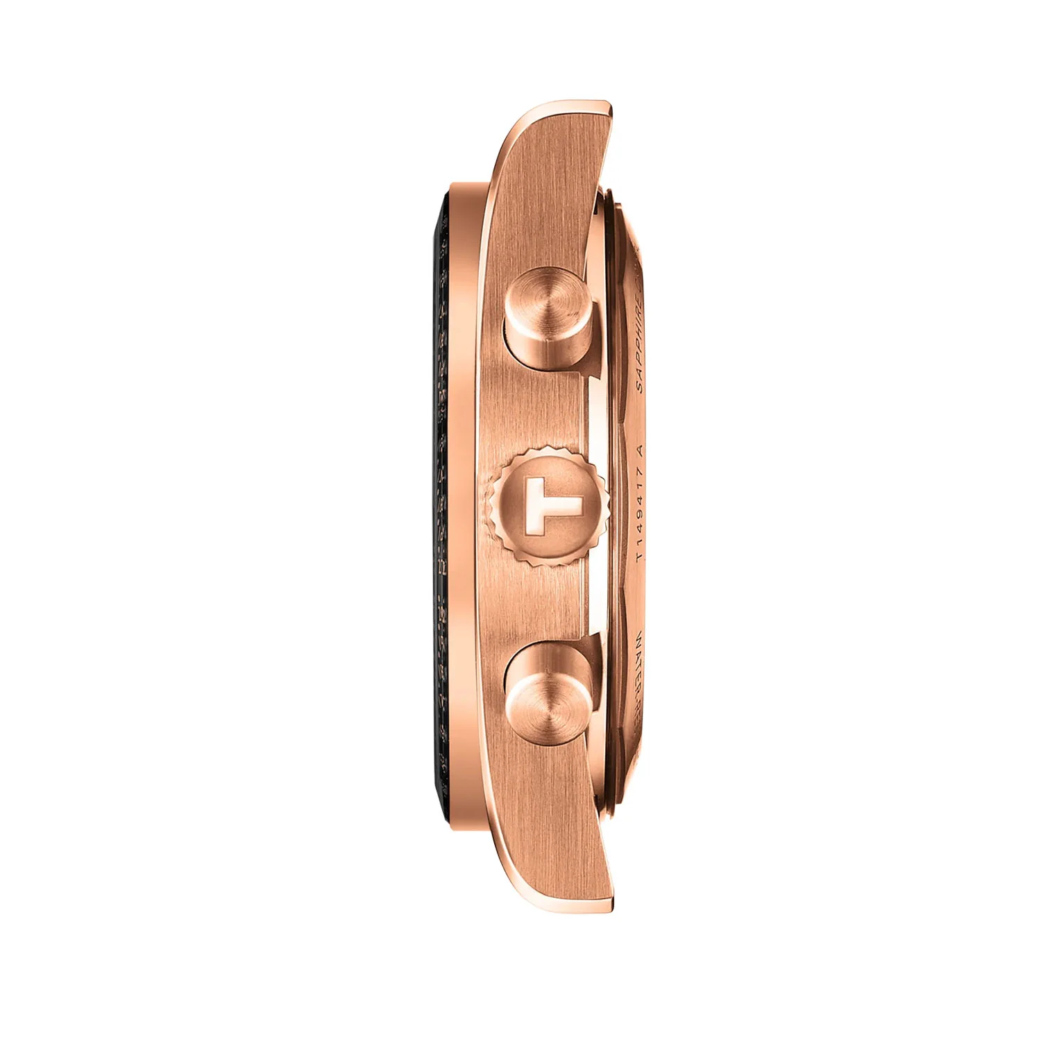 PR516 40mm Black Dial Rose Gold PVD Mens Chronograph Watch - Image 4